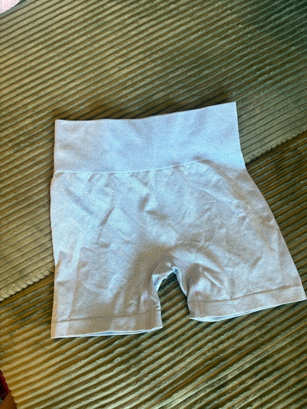 Amazon Women’s Athletic Shorts in Light Blue